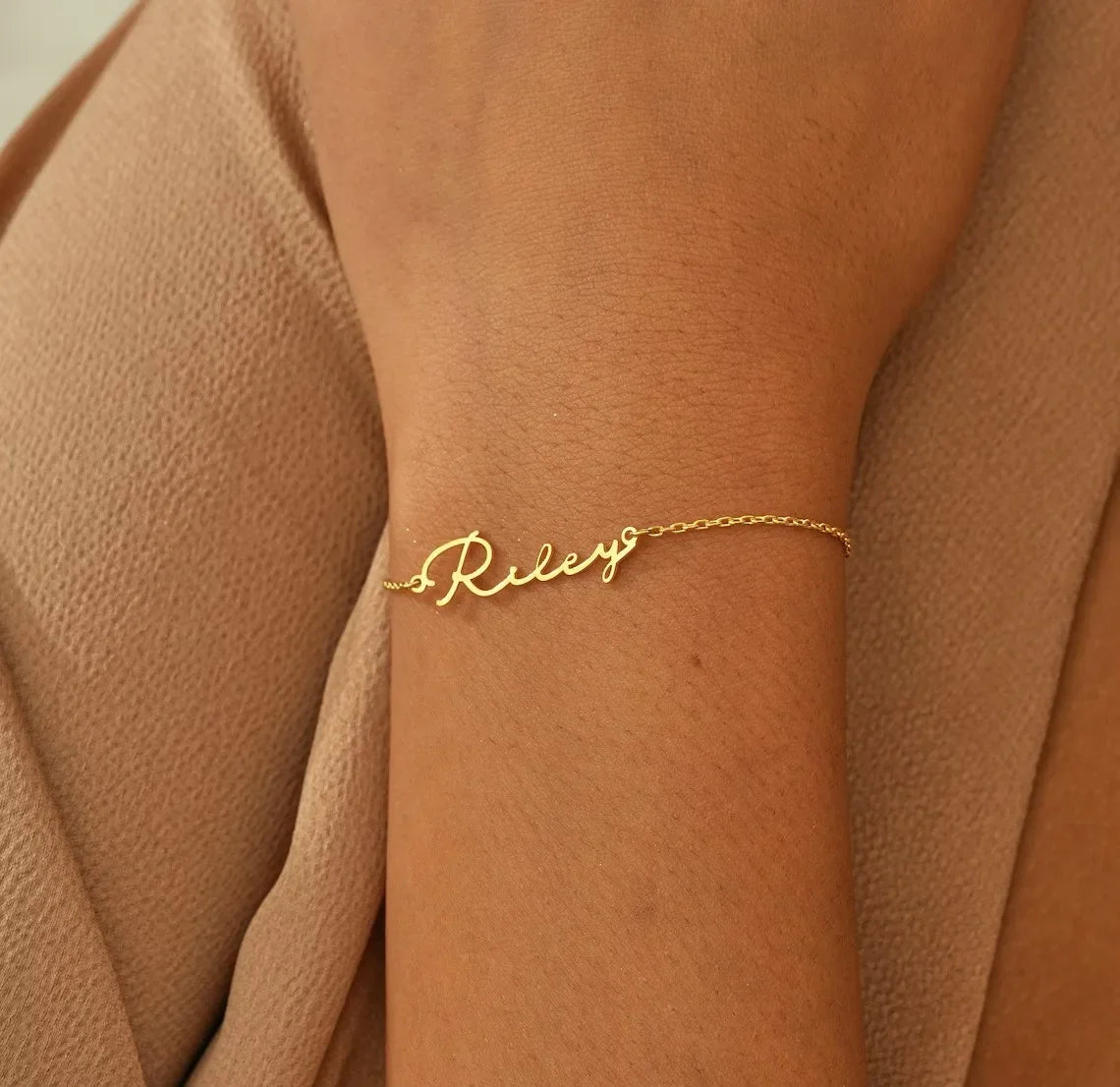 Pulseira com nome personalizada