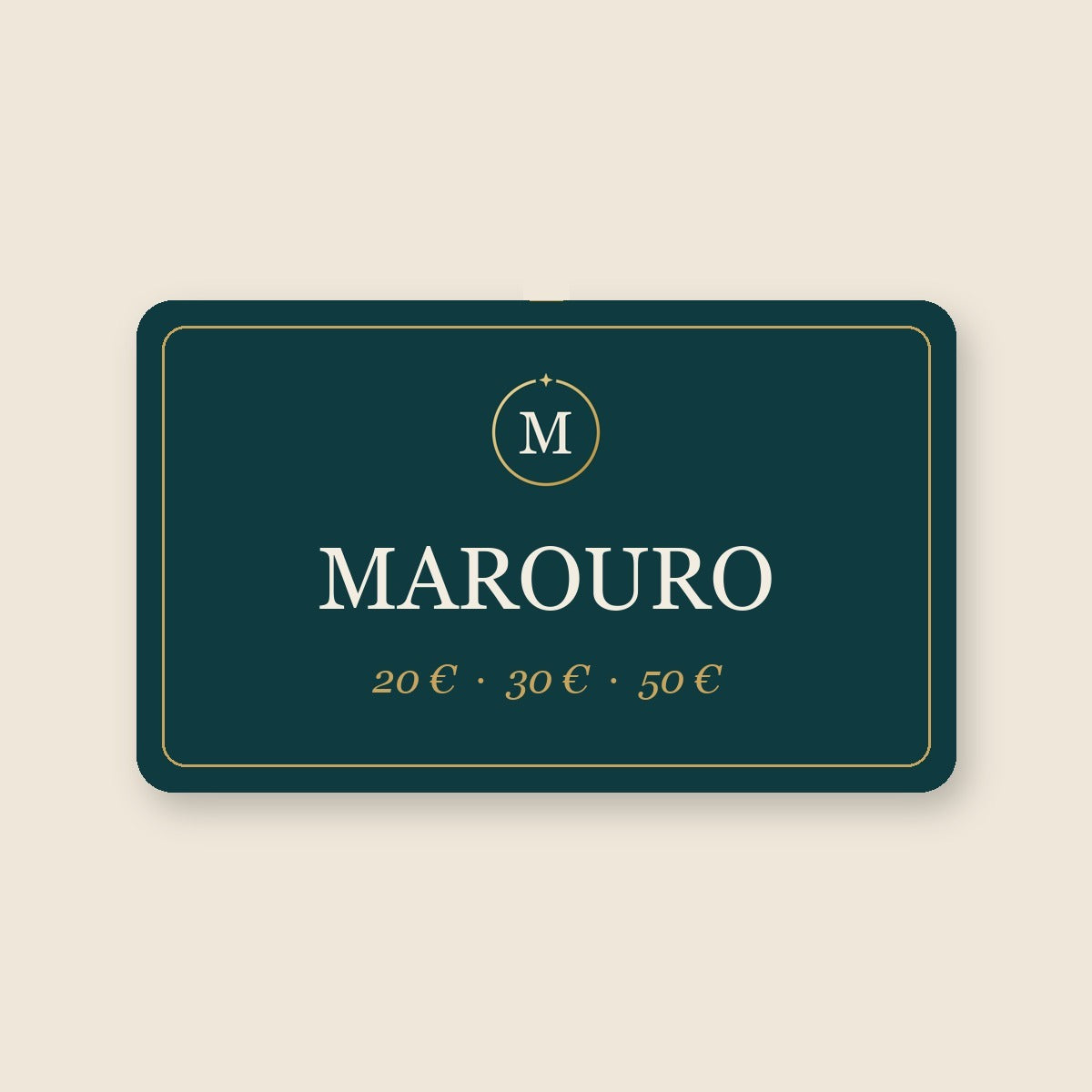 Tarjeta regalo Marouro
